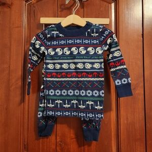 Hanna Andersson 2T Star Wars Holiday Pajamas
